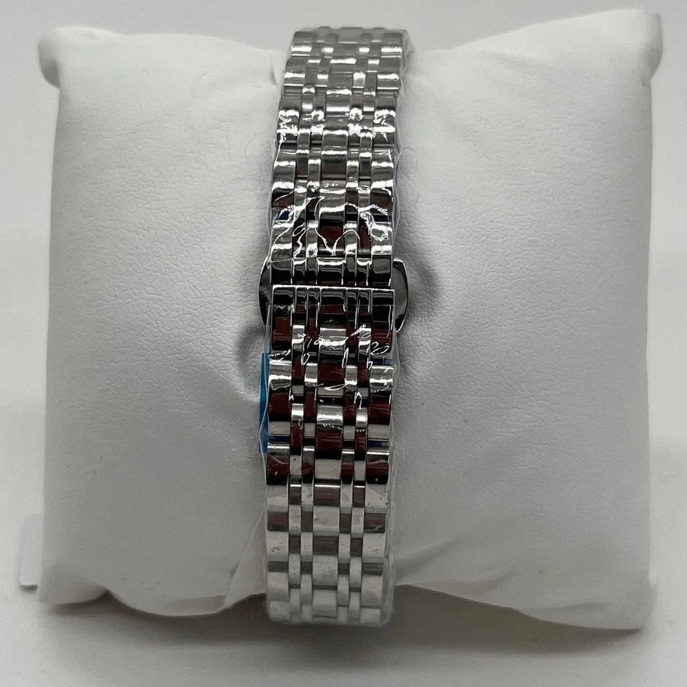 Invicta Watch Floral Sunburst Dial Crystal Accents 69308 Silver‎ Champagne